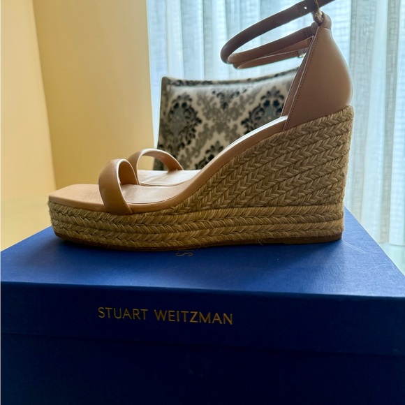 Stuart Weitzman Nudist Espadrille Wedge - Size 10.5 - Picture 10 of 11
